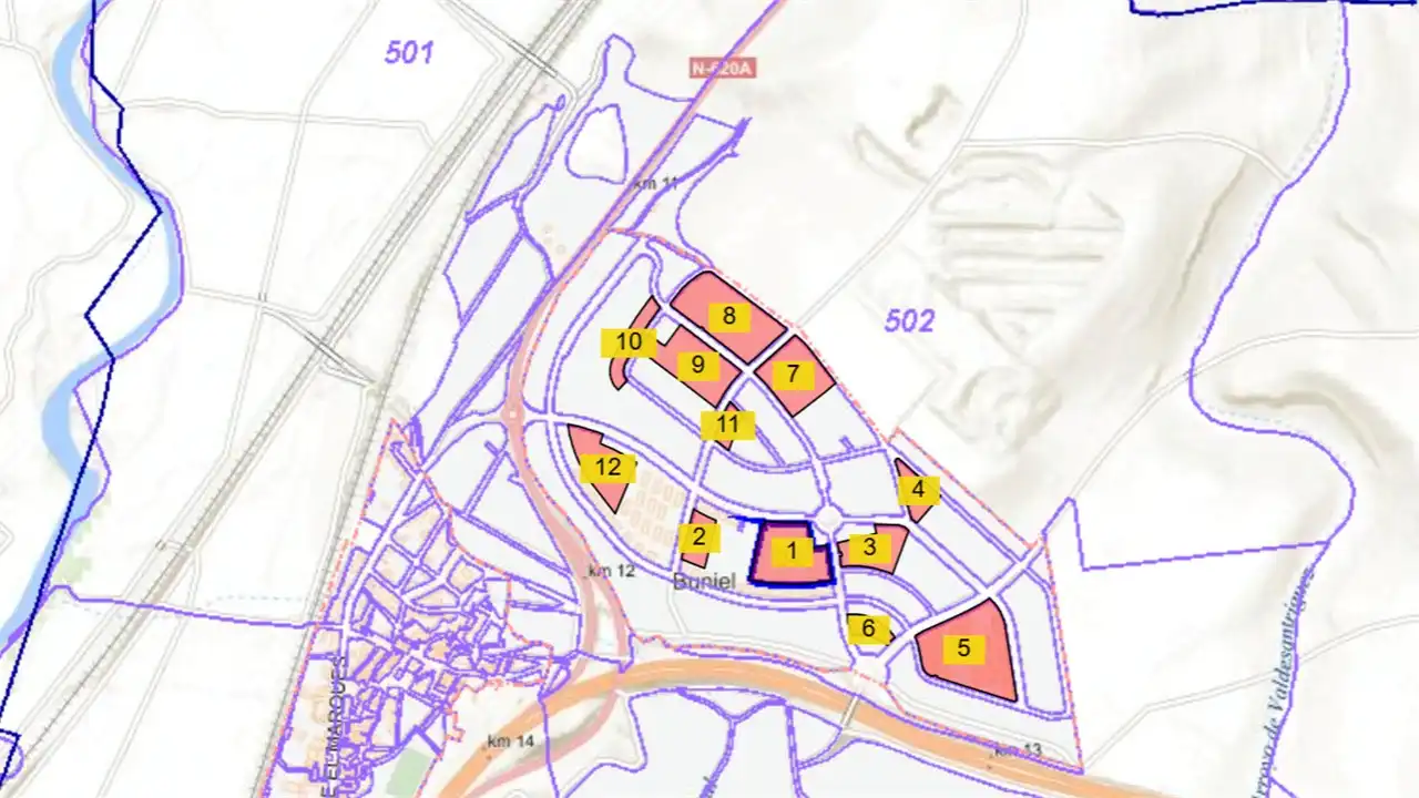 Exterior view of Land for sale in Buniel