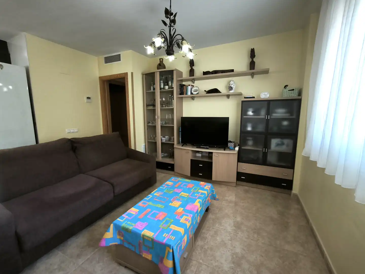 Living room of Apartments for sale in La Ràpita  with Air Conditioner, Storage room and Furnished