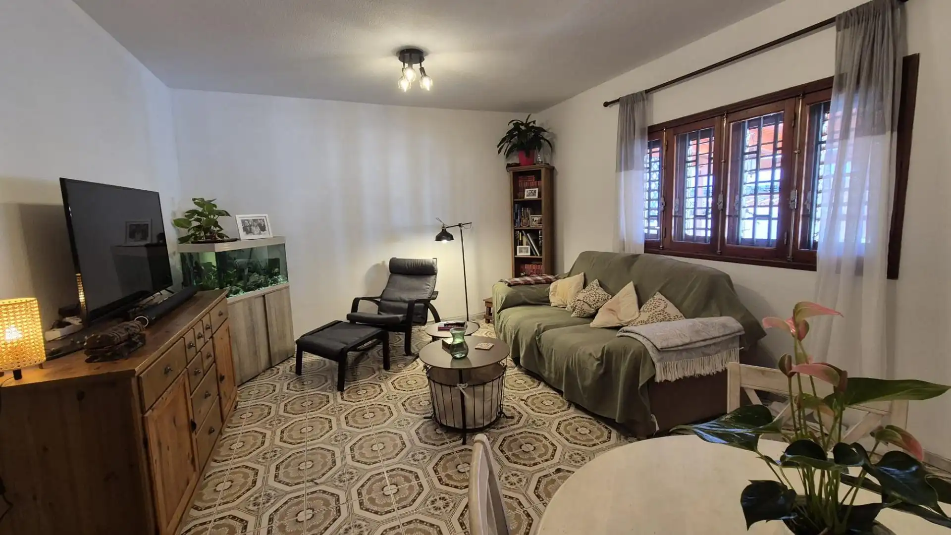 Sala de estar de Casa adosada en venta en Candelaria con Terraza y Piscina comunitaria