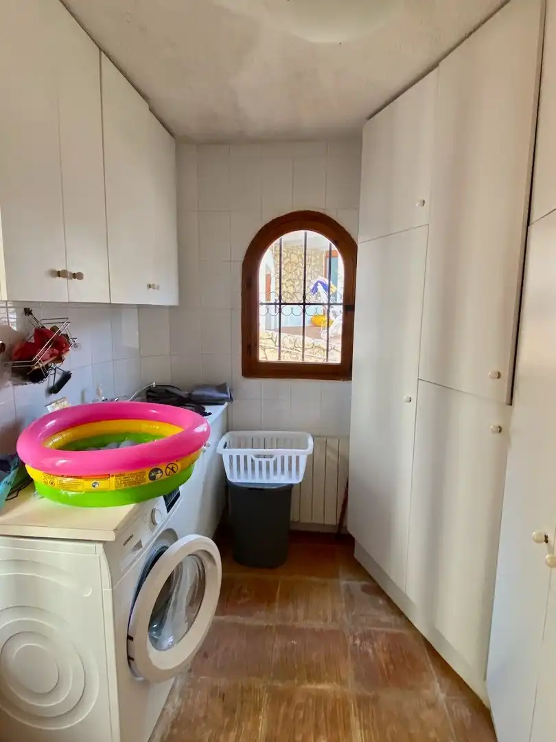 Cuina de Casa o xalet en venda en Altea amb Calefacció, Jardí privat i Terrassa
