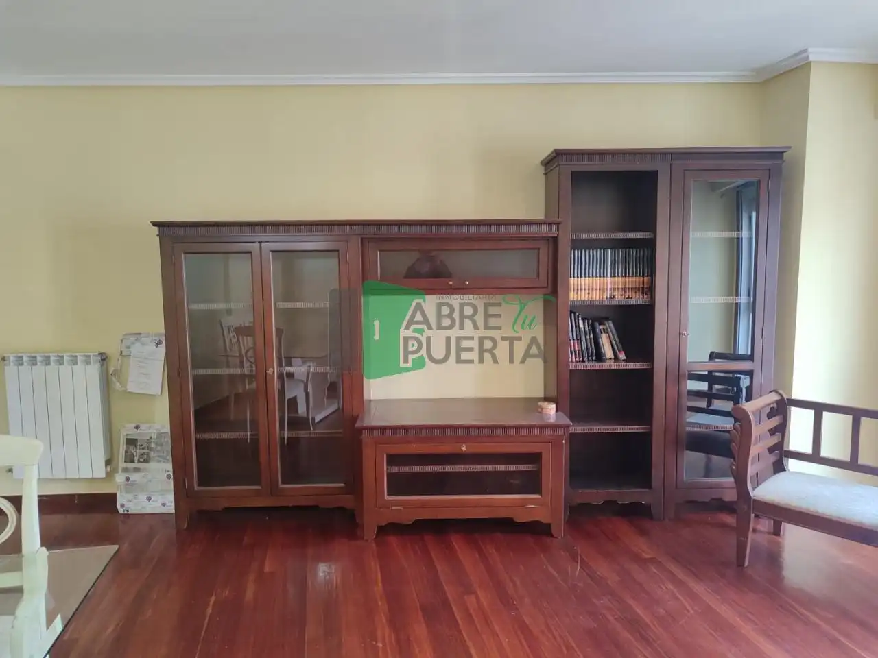Sala de estar de Piso de alquiler en Ourense Capital  con Calefacción, Parquet y Trastero