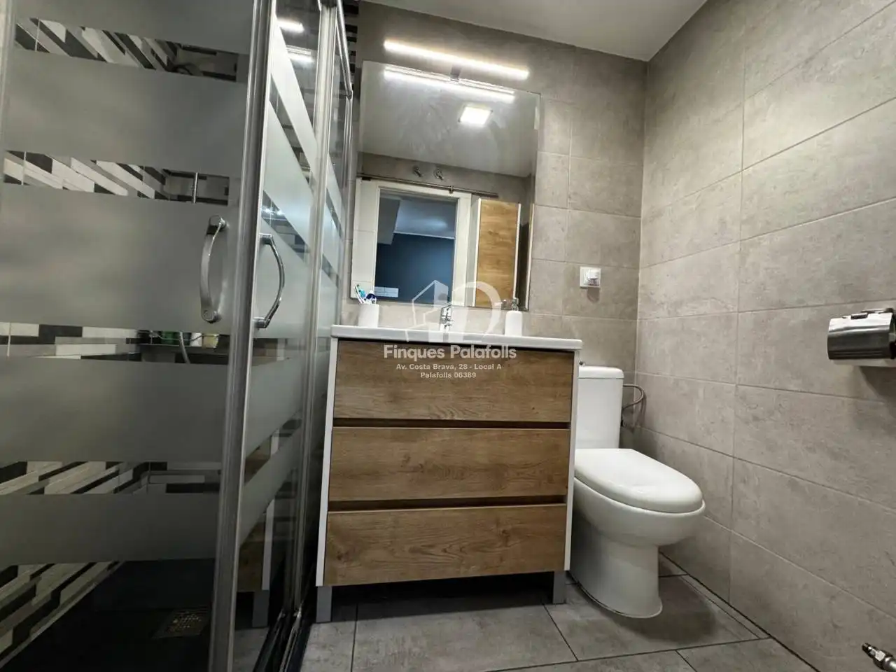 Bathroom of Flat for sale in Blanes  with Heating, Parquet flooring and Terrace