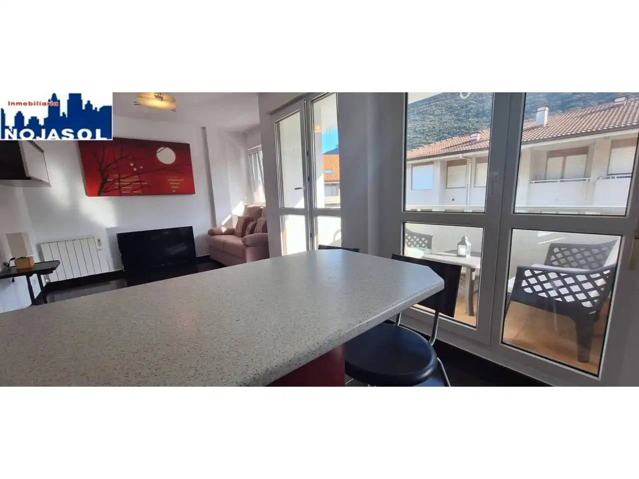 Vista exterior de Apartament de lloguer en Noja amb Calefacció, Terrassa i Moblat