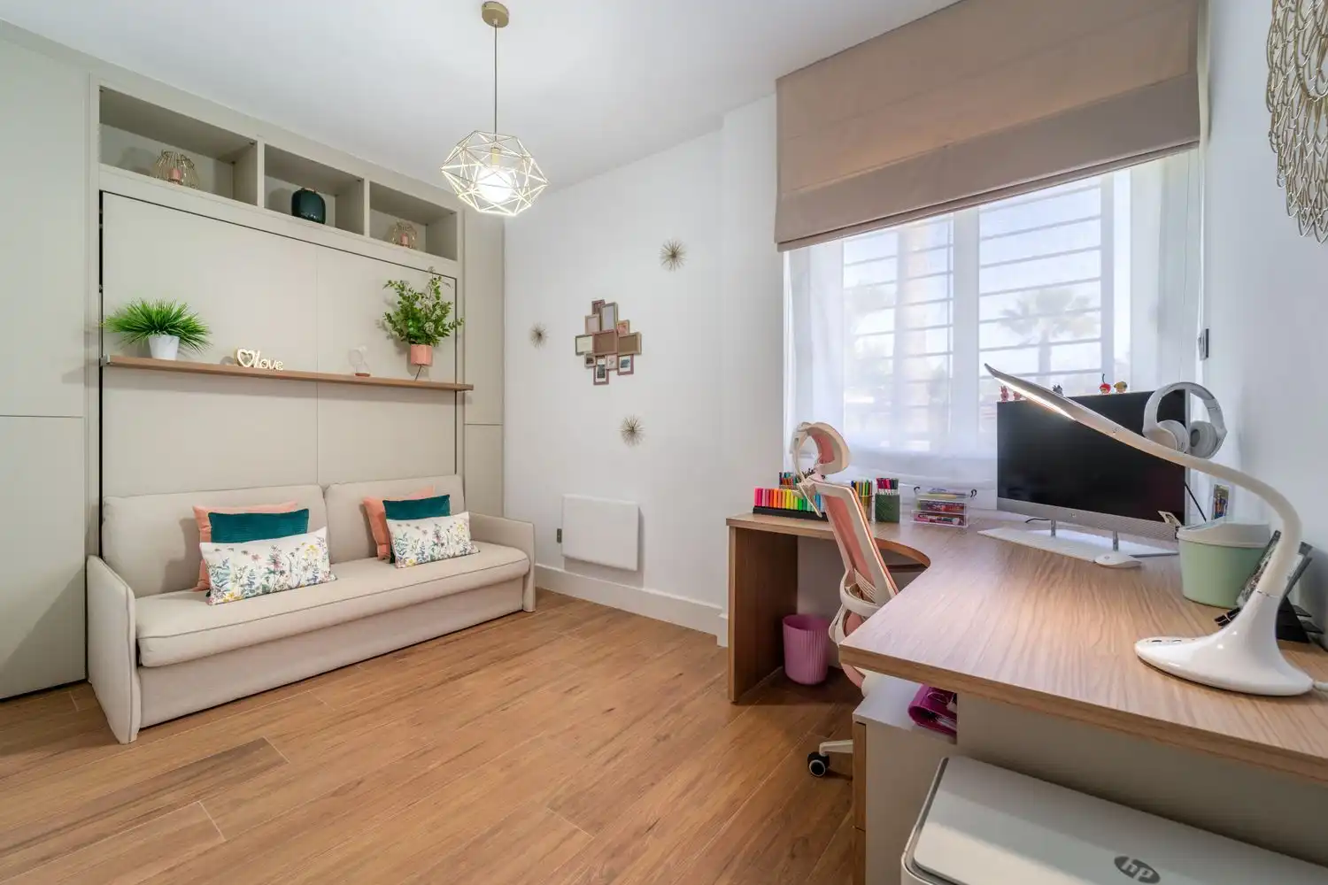 Wohnzimmer von Haus oder Chalet zur Miete in Alhaurín de la Torre mit Klimaanlage, Privatgarten und Terrasse
