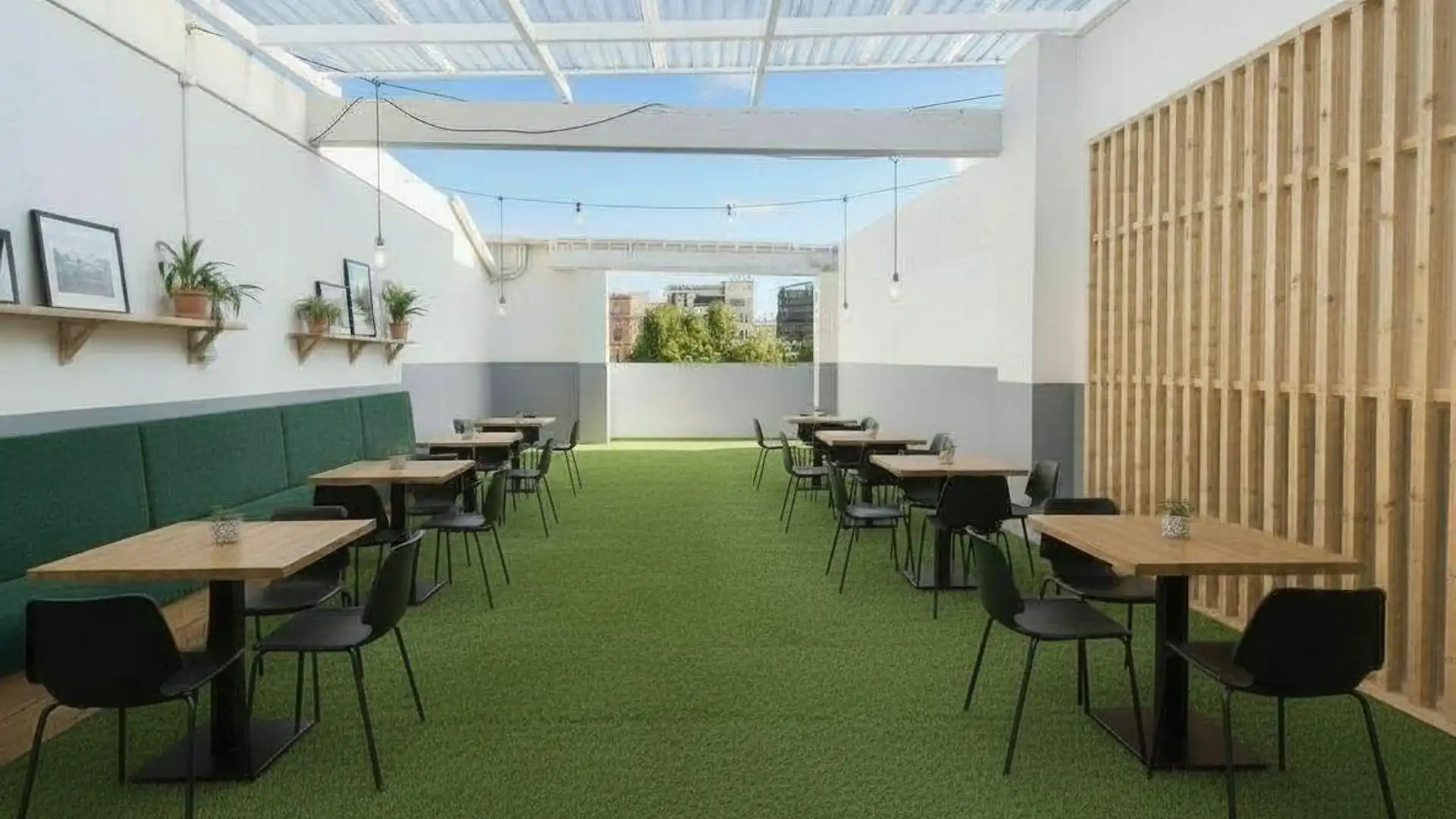 Terrasse von Geschaftsraum zum Verkauf in L'Alcúdia de Crespins