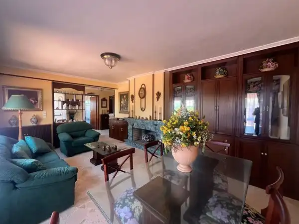 Sala de estar de Casa o chalet en venta en A Guarda   con Calefacción, Jardín privado y Terraza