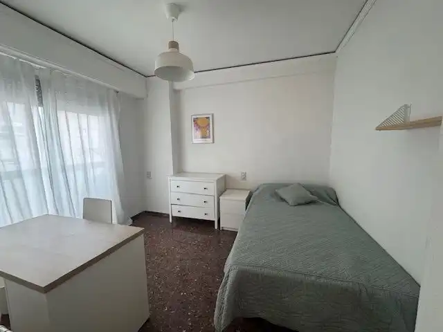 Schlafzimmer von Wohnung zur Miete in Alcoy / Alcoi mit Klimaanlage, Heizung und Terrasse