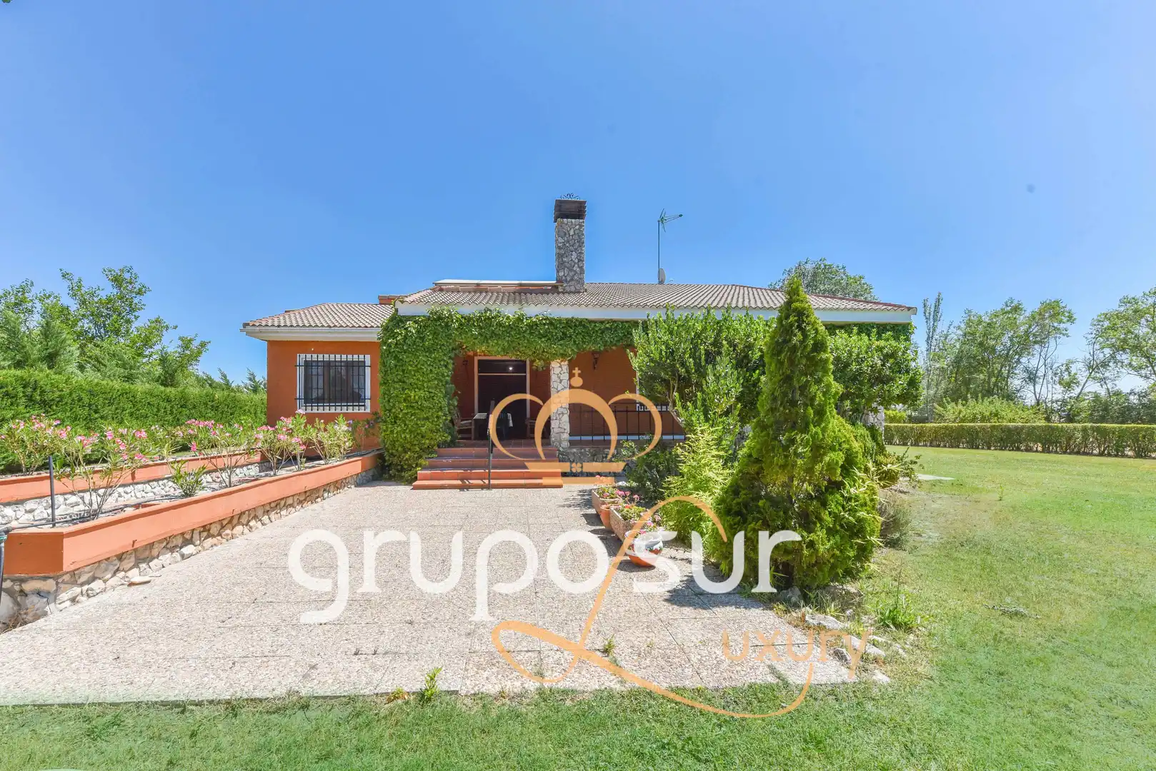 Jardín de Casa o chalet en venta en Trigueros del Valle con Calefacción, Jardín privado y Terraza