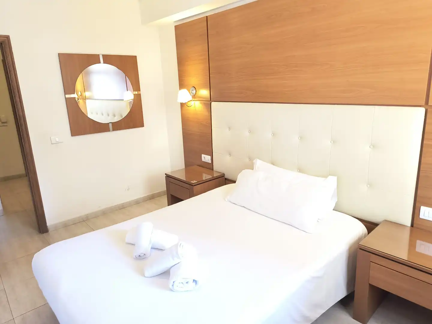 Schlafzimmer von Wohnung zum Verkauf in Puerto de la Cruz mit Möbliert, Ofen und Fernseher