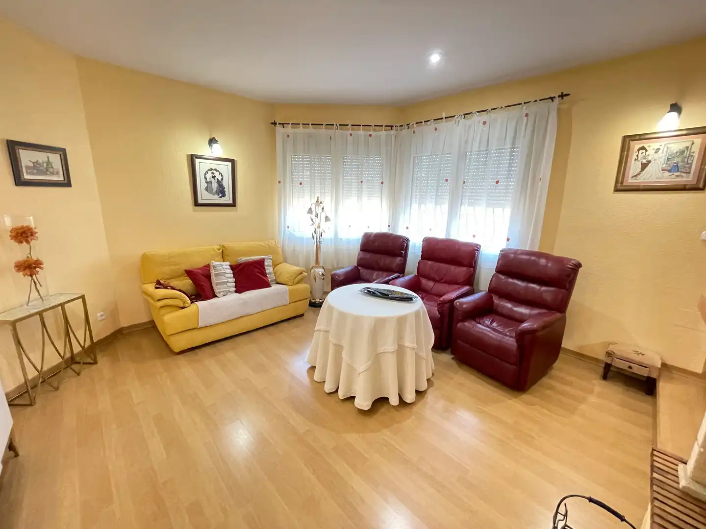 Living room of Houses for sale in Almería  with Air Conditioner, Heating and Private garden