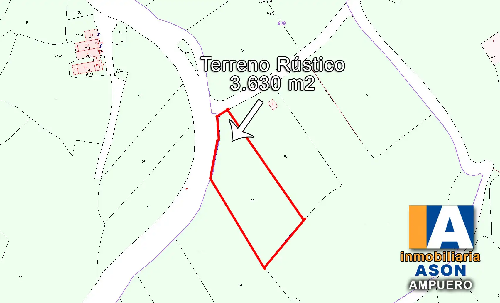 Terrains et parcelles à vendre à Barrio Bueras 12, imagen 5
