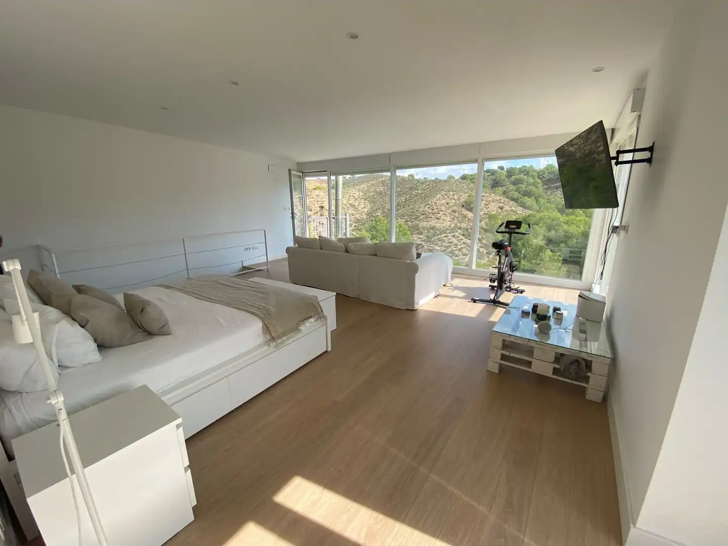 Schlafzimmer von Dachboden zum Verkauf in Molina de Segura mit Klimaanlage, Heizung und Terrasse