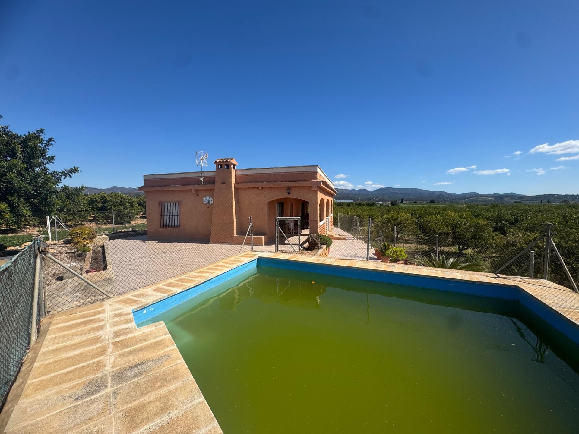 Swimming pool of House or chalet for sale in Marines  with Heating, Private garden and Terrace
