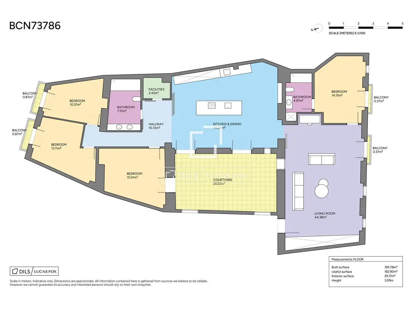 Piso con terraza en venta en Ciutat Vella, imagen 47