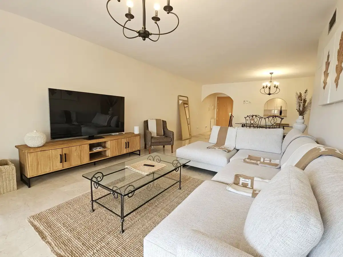 Sala de estar de Piso en venta en Marbella