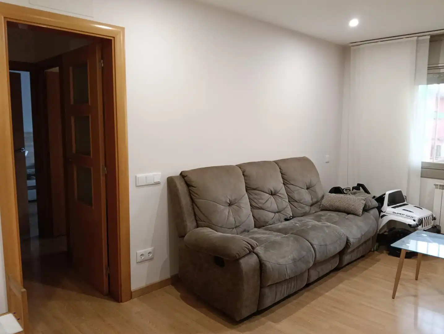 Sala d'estar de Planta baixa en venda en Terrassa amb Calefacció i Parquet
