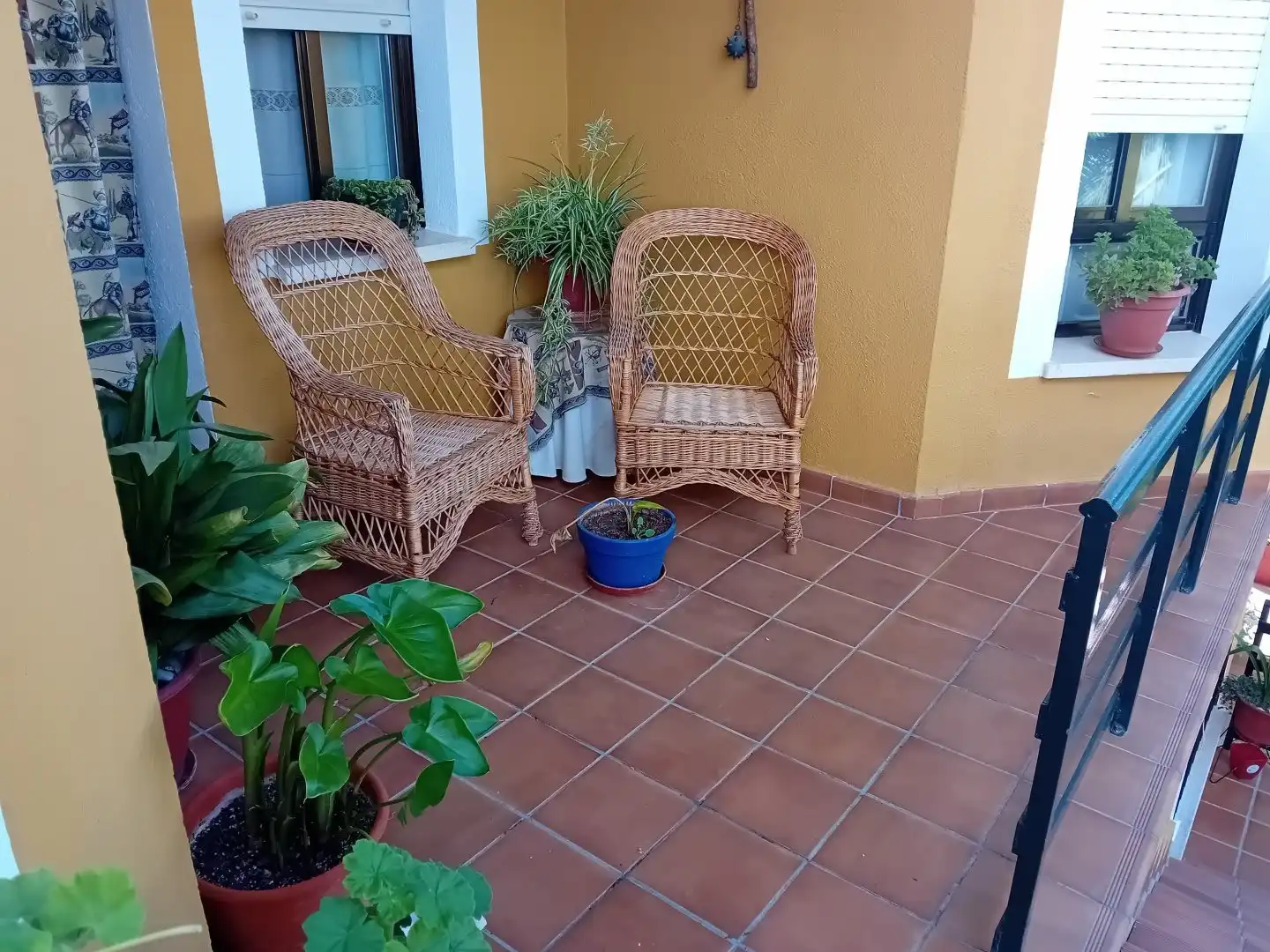 Terraza de Casa o chalet en venta en Picón con Aire acondicionado, Calefacción y Jardín privado
