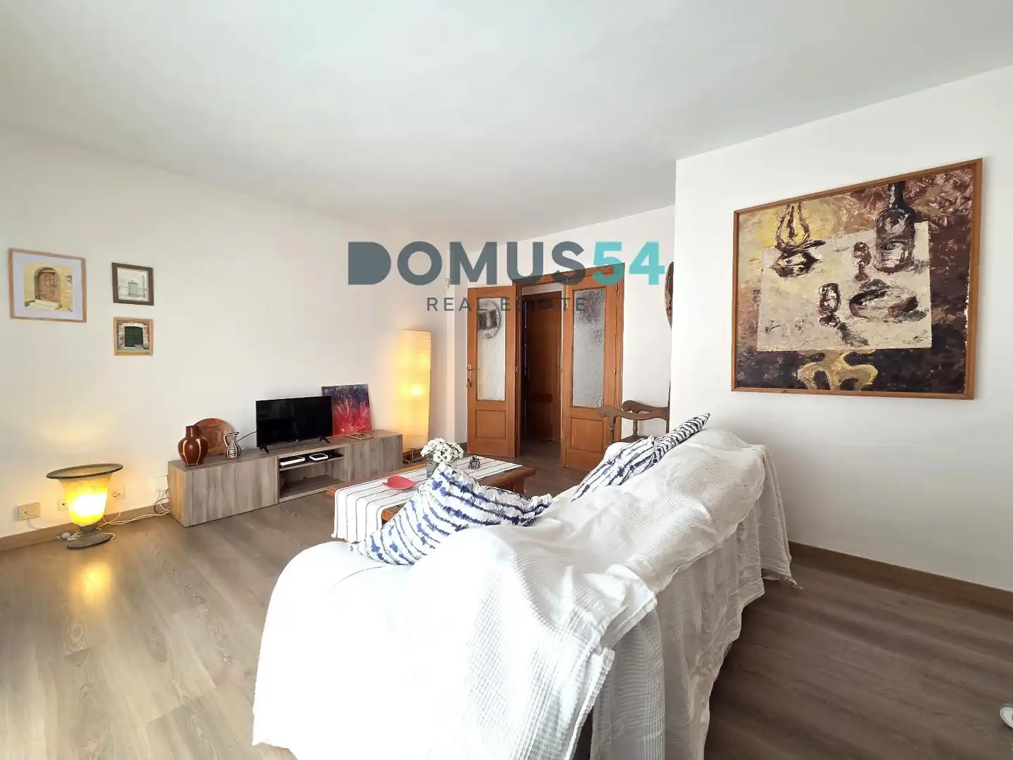 Sala de estar de Piso en venta en Sa Pobla con Aire acondicionado y Terraza