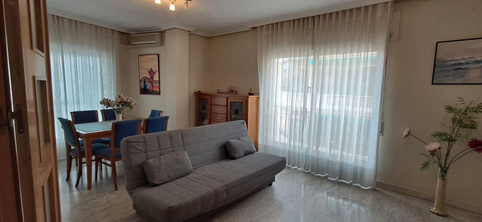 Sala de estar de Piso en venta en Ciudad Real Capital con Aire acondicionado, Calefacción y Terraza