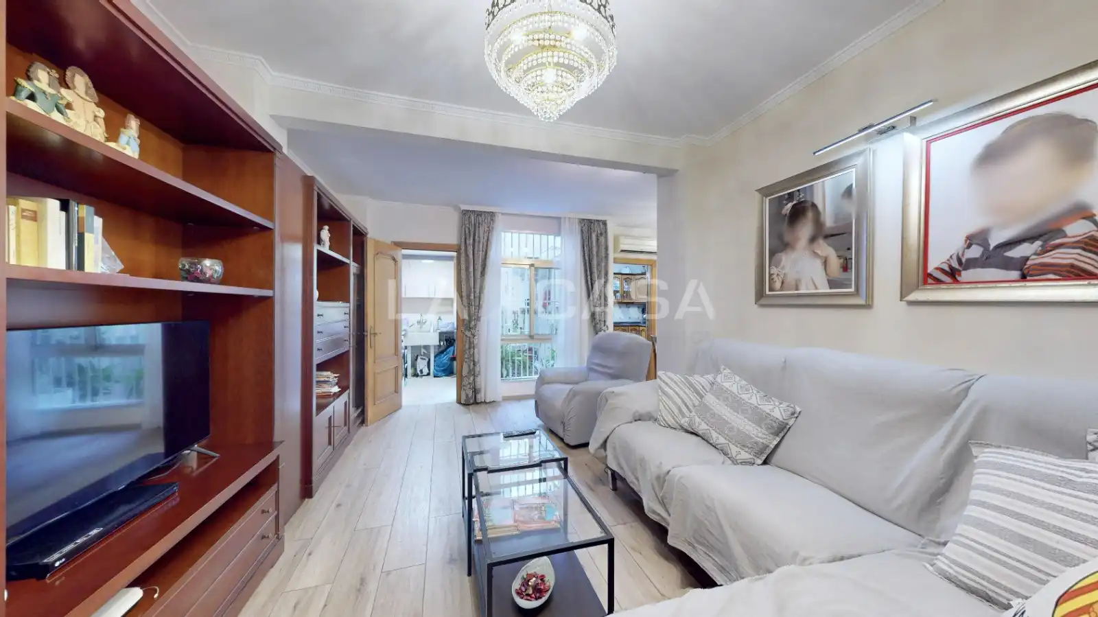 Sala d'estar de Casa adosada en venda en Valencia amb Aire condicionat, Terrassa i Traster