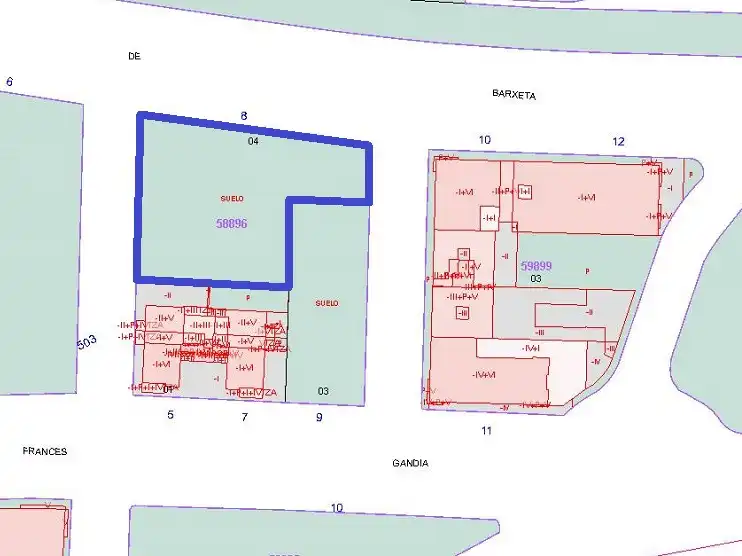 Terreny residencial en venda a Avinguda de Barxeta 8, imagen 2
