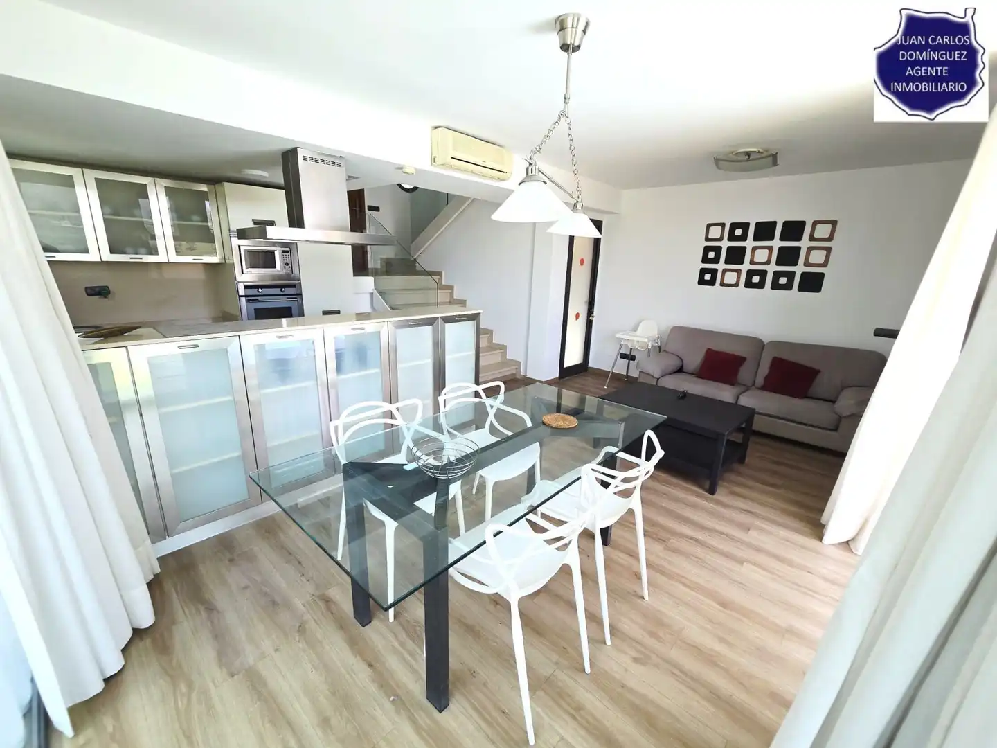 Esszimmer von Haus oder Chalet zum Verkauf in San Bartolomé de Tirajana mit Klimaanlage, Privatgarten und Terrasse