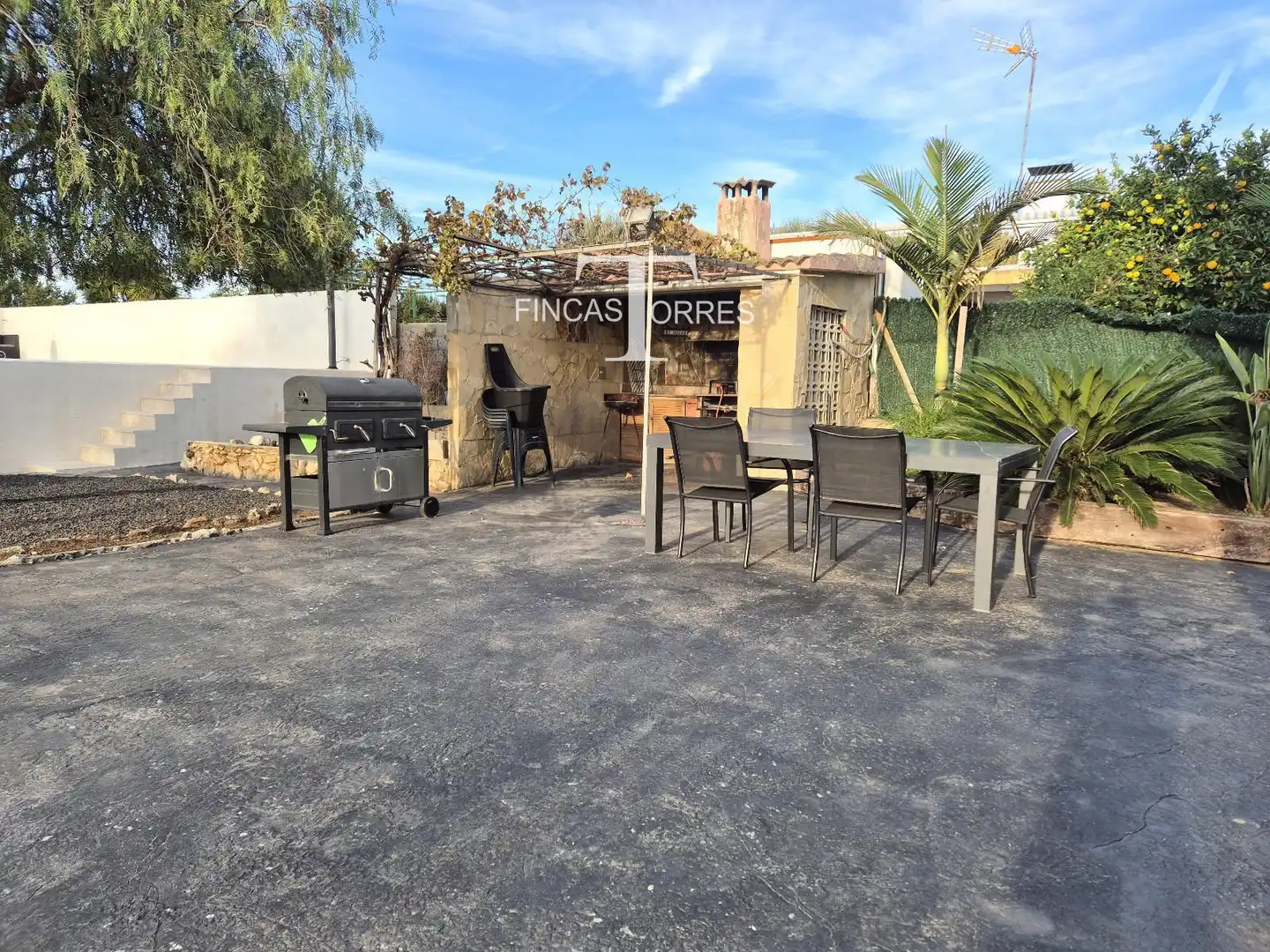 Terraza de Casa o chalet en venta en El Vendrell con Aire acondicionado, Jardín privado y Parquet