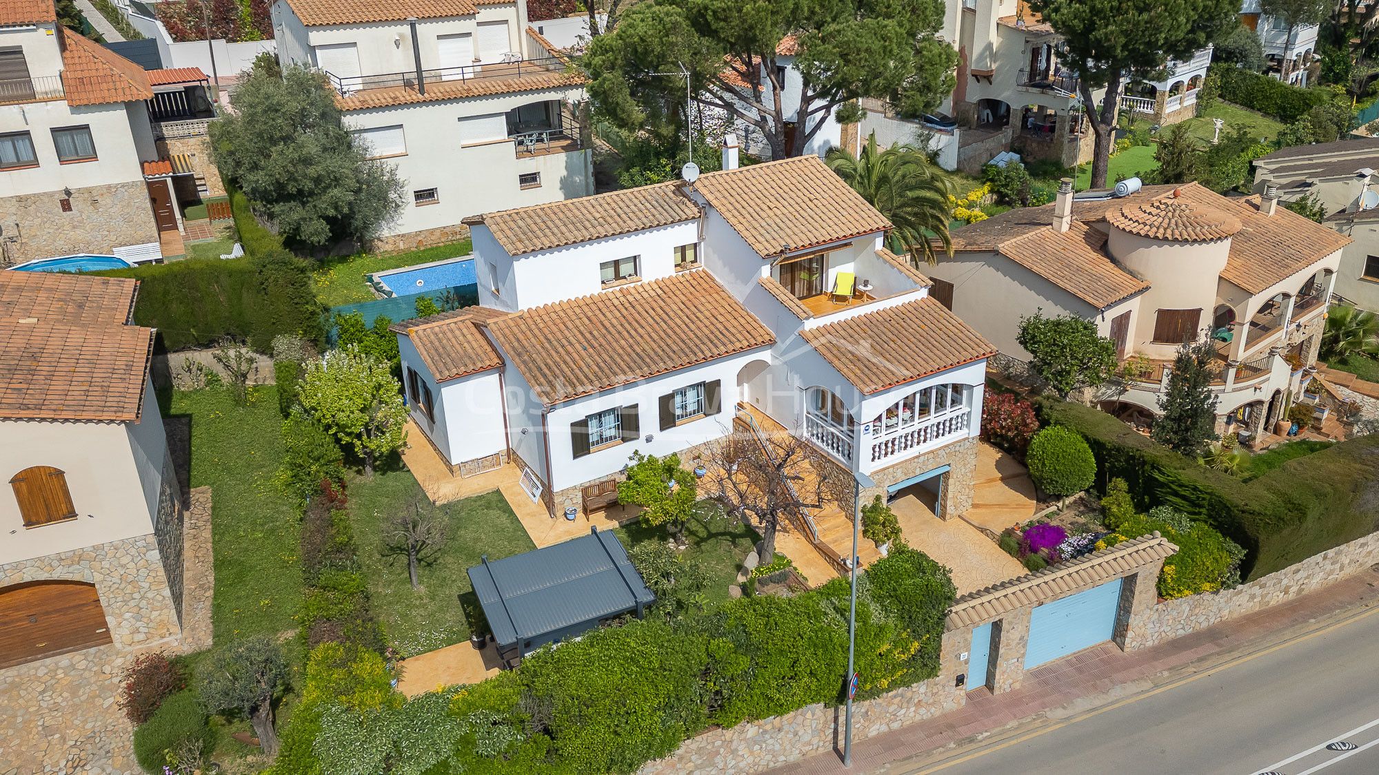 Exterior view of House or chalet for sale in Calonge i Sant Antoni  with Heating, Private garden and Parquet flooring