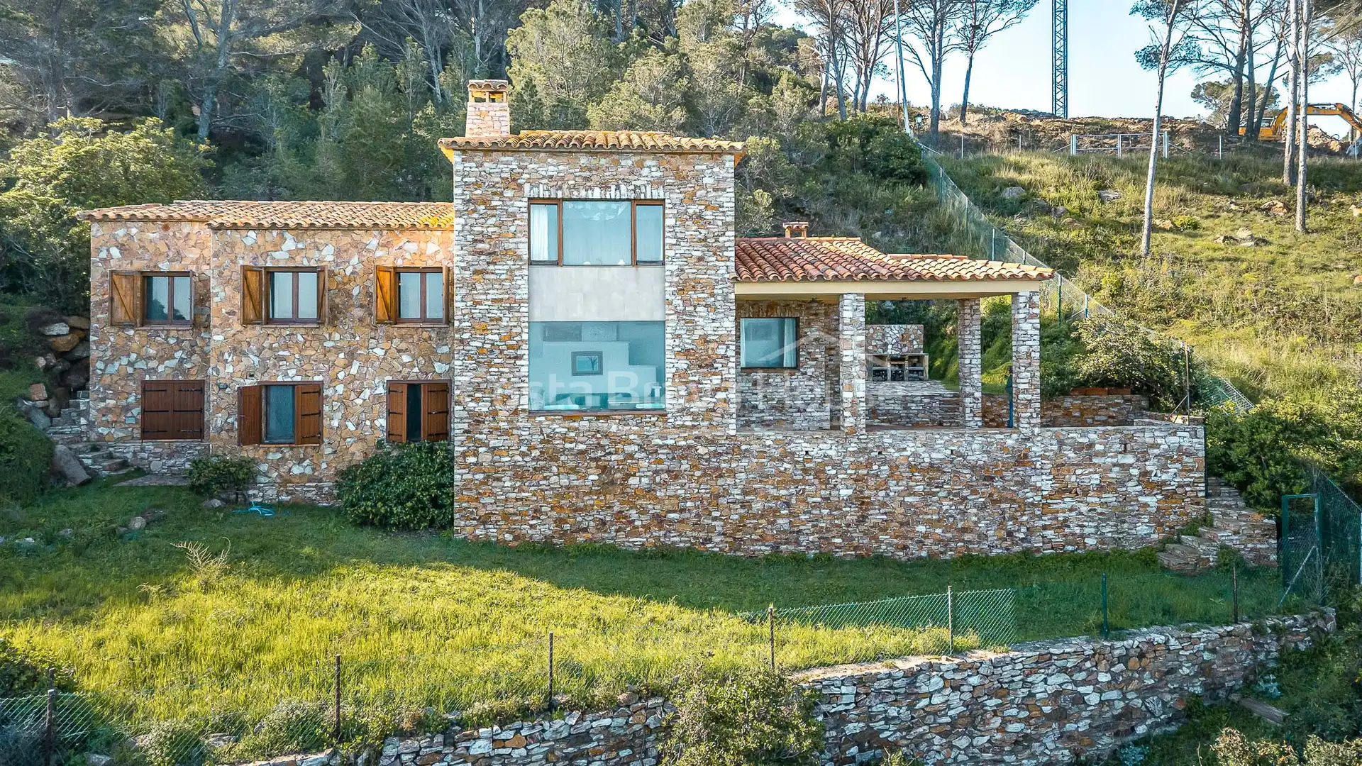 Außenansicht von Haus oder Chalet zum Verkauf in Begur mit Heizung, Privatgarten und Terrasse