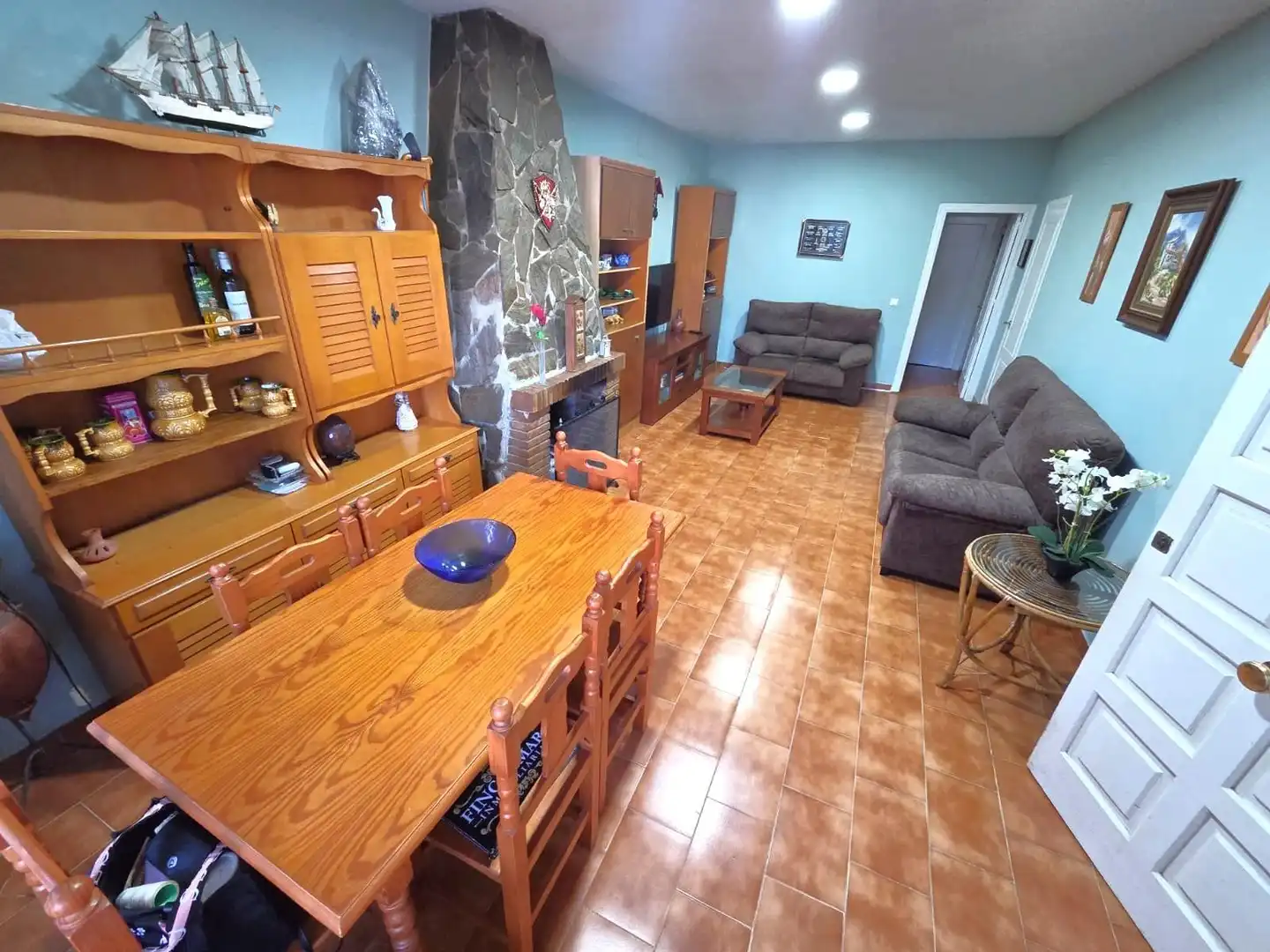Sala d'estar de Casa o xalet en venda en Chiclana de la Frontera amb Jardí privat
