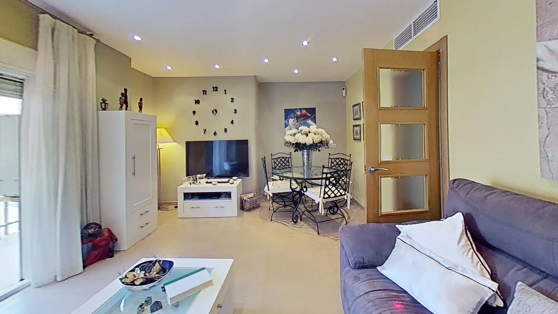 Living room of Flat for sale in Alcanar  with Air Conditioner, Heating and Terrace