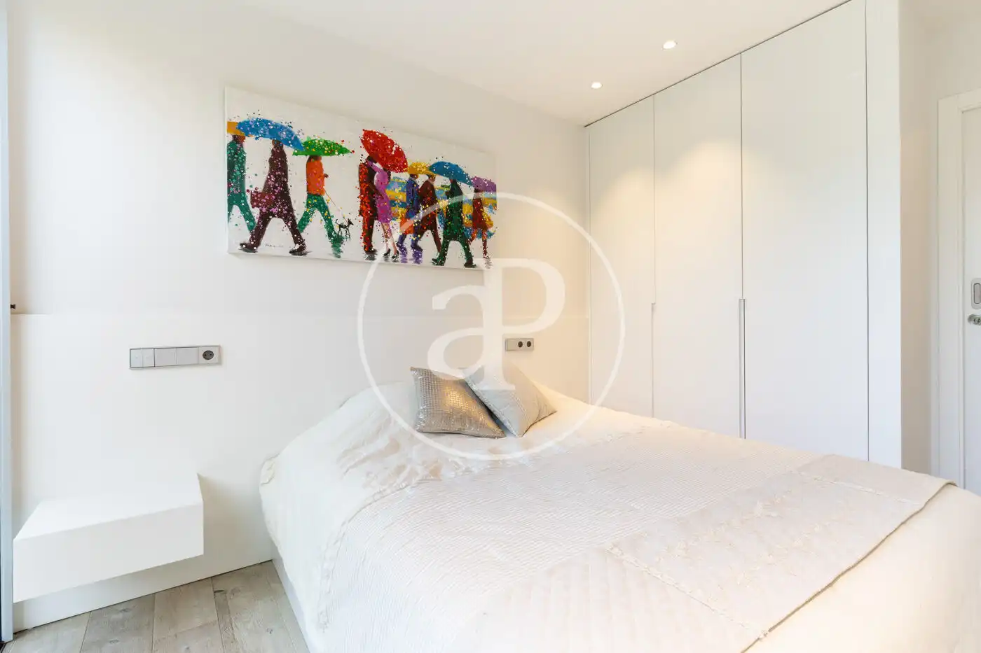 Bedroom of Houses for sale in Sant Cugat del Vallès  with Air Conditioner, Heating and Private garden