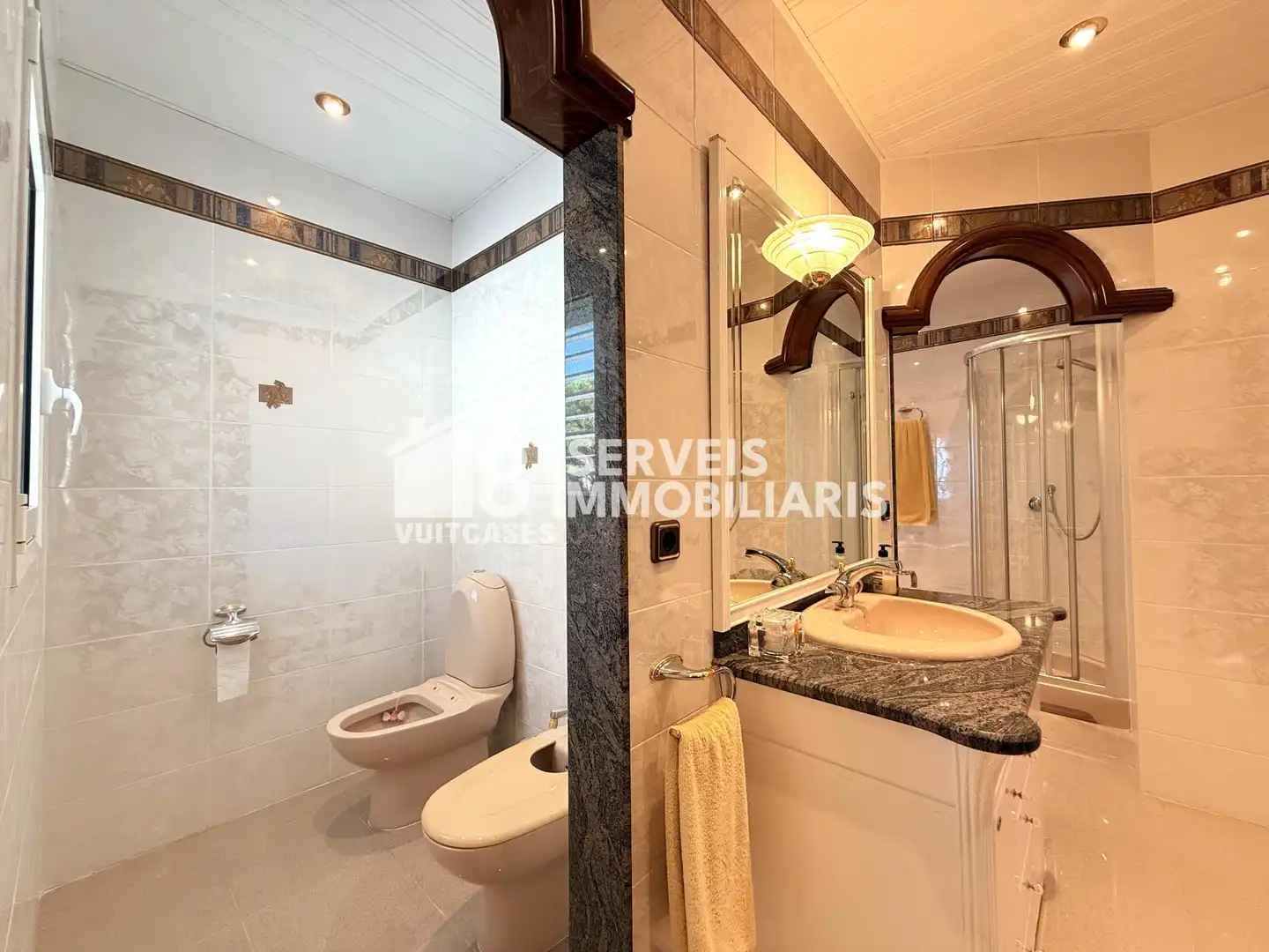Baño de Casa o chalet en venta en Arenys de Mar con Calefacción, Jardín privado y Terraza