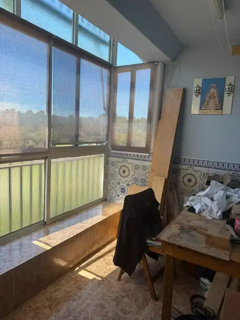 Balcony of Flat for sale in Badia del Vallès  with Air Conditioner, Heating and Furnished