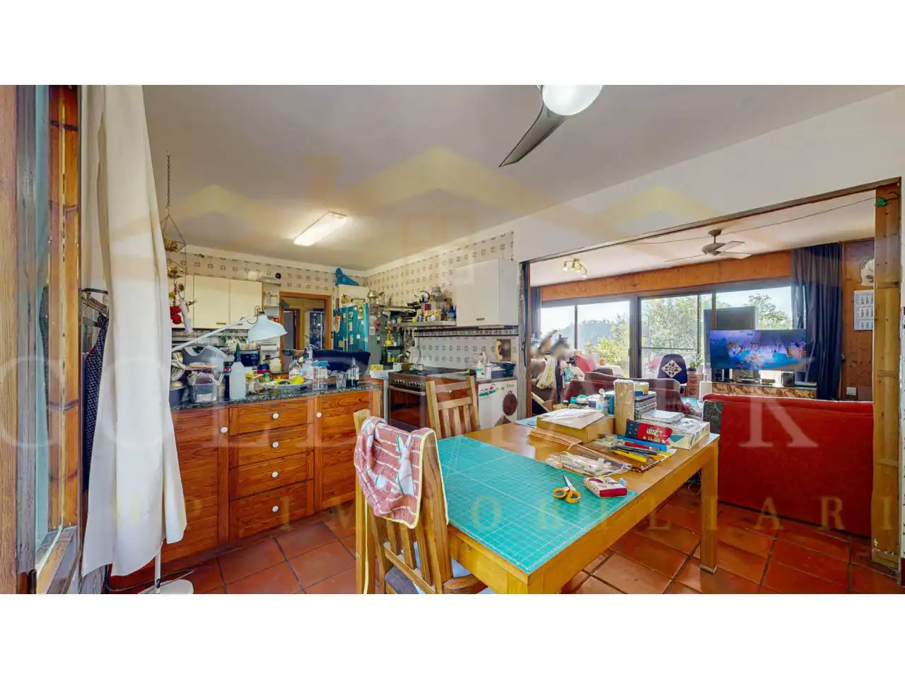 Kitchen of Houses for sale in Corbera de Llobregat  with Private garden, Terrace and Swimming Pool