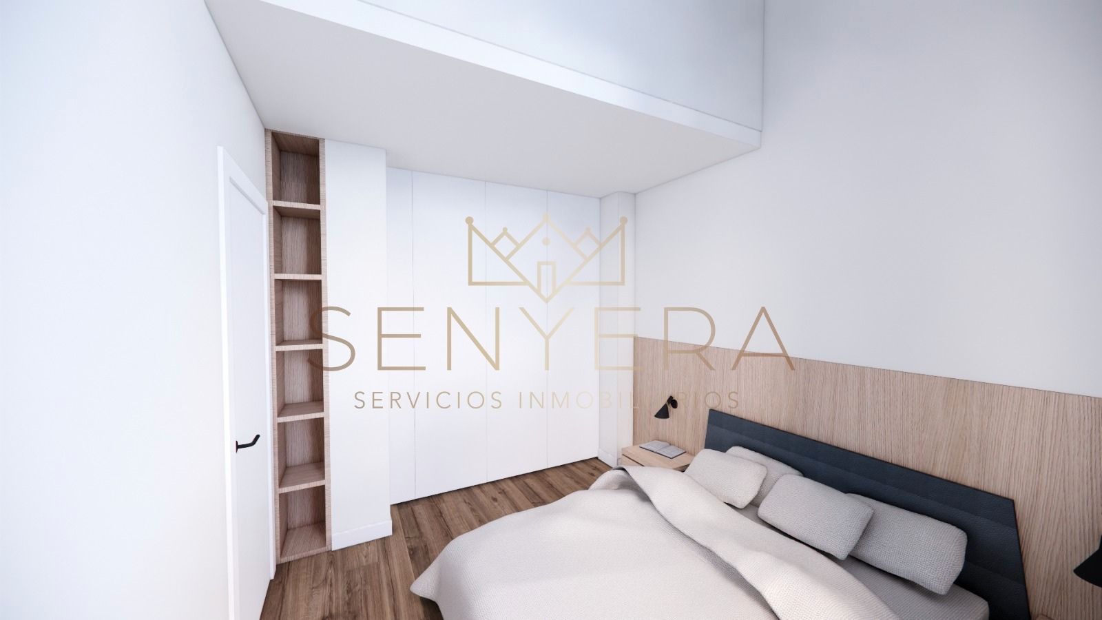 Bedroom of Single-family semi-detached for sale in  Valencia Capital  with Air Conditioner, Terrace and Balcony
