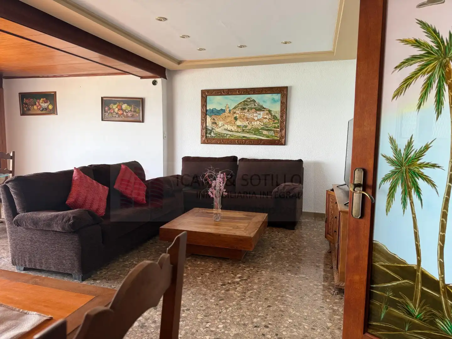 Living room of Flat for rent in Vinaròs  with Heating, Terrace and Furnished