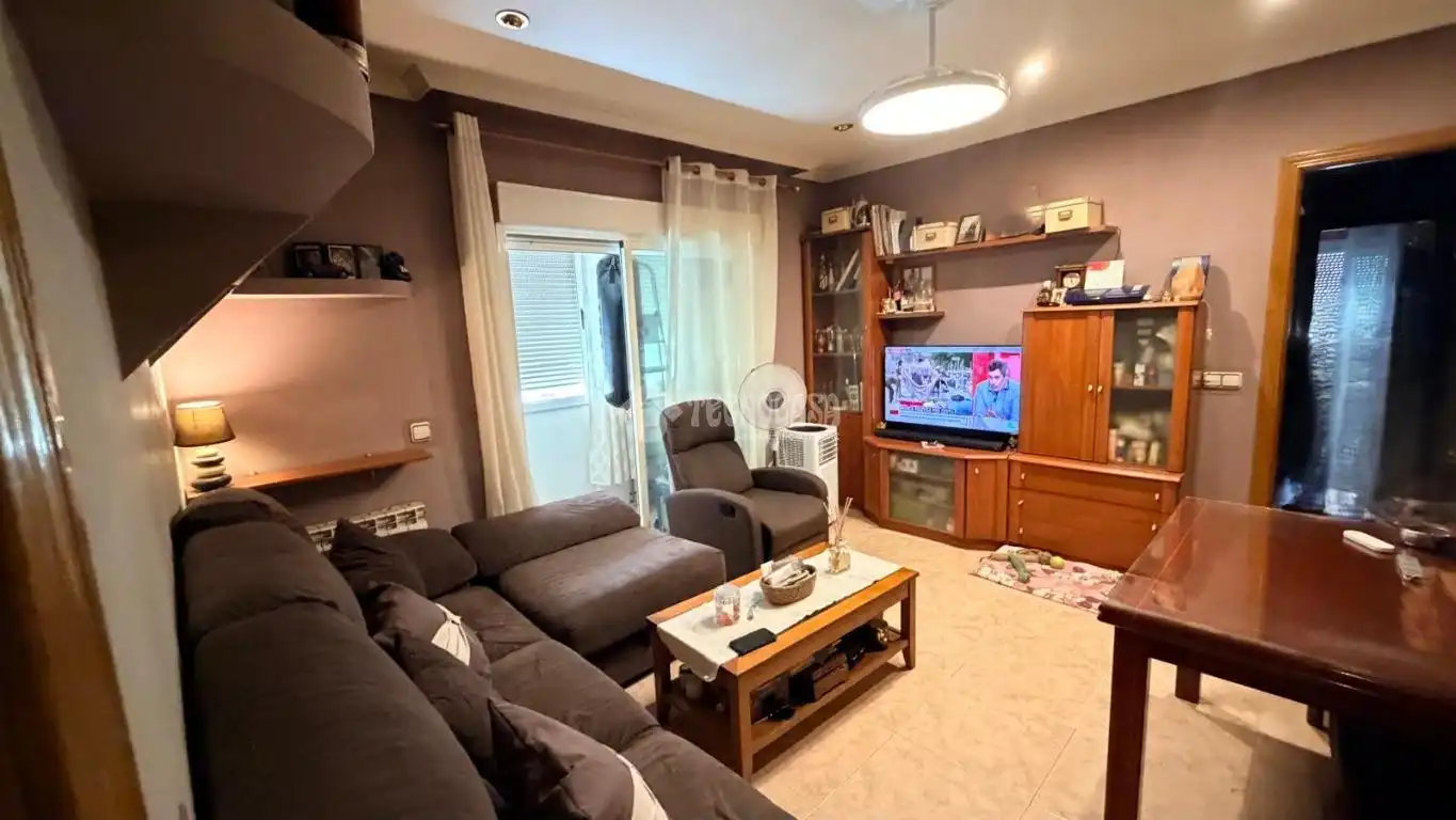 Sala de estar de Piso en venta en Madrid con Calefacción, Terraza y Balcón