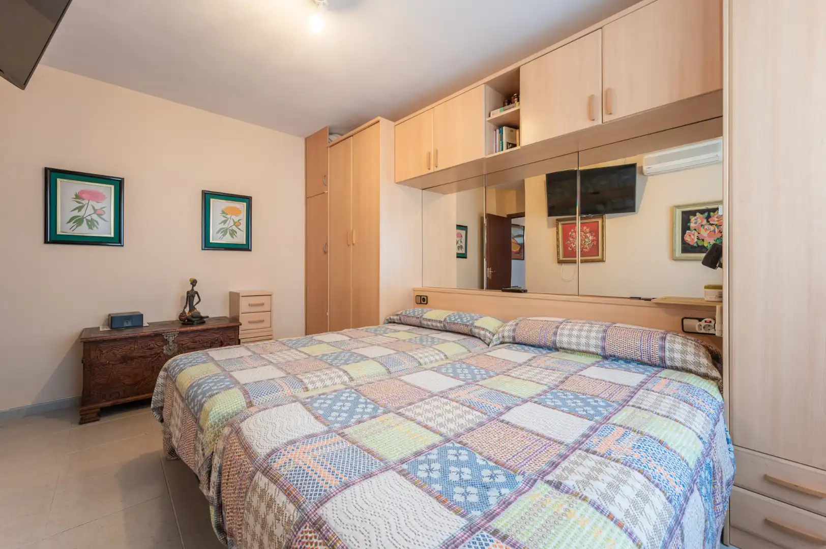 Schlafzimmer von Maisonette zum Verkauf in Mollet del Vallès mit Klimaanlage, Heizung und Abstellraum