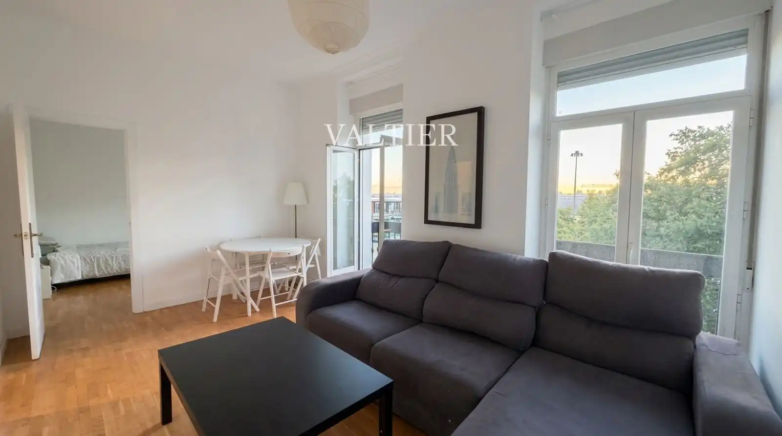 Balcony of Flat for rent in Madrid  with Air Conditioner, Terrace and Furnished