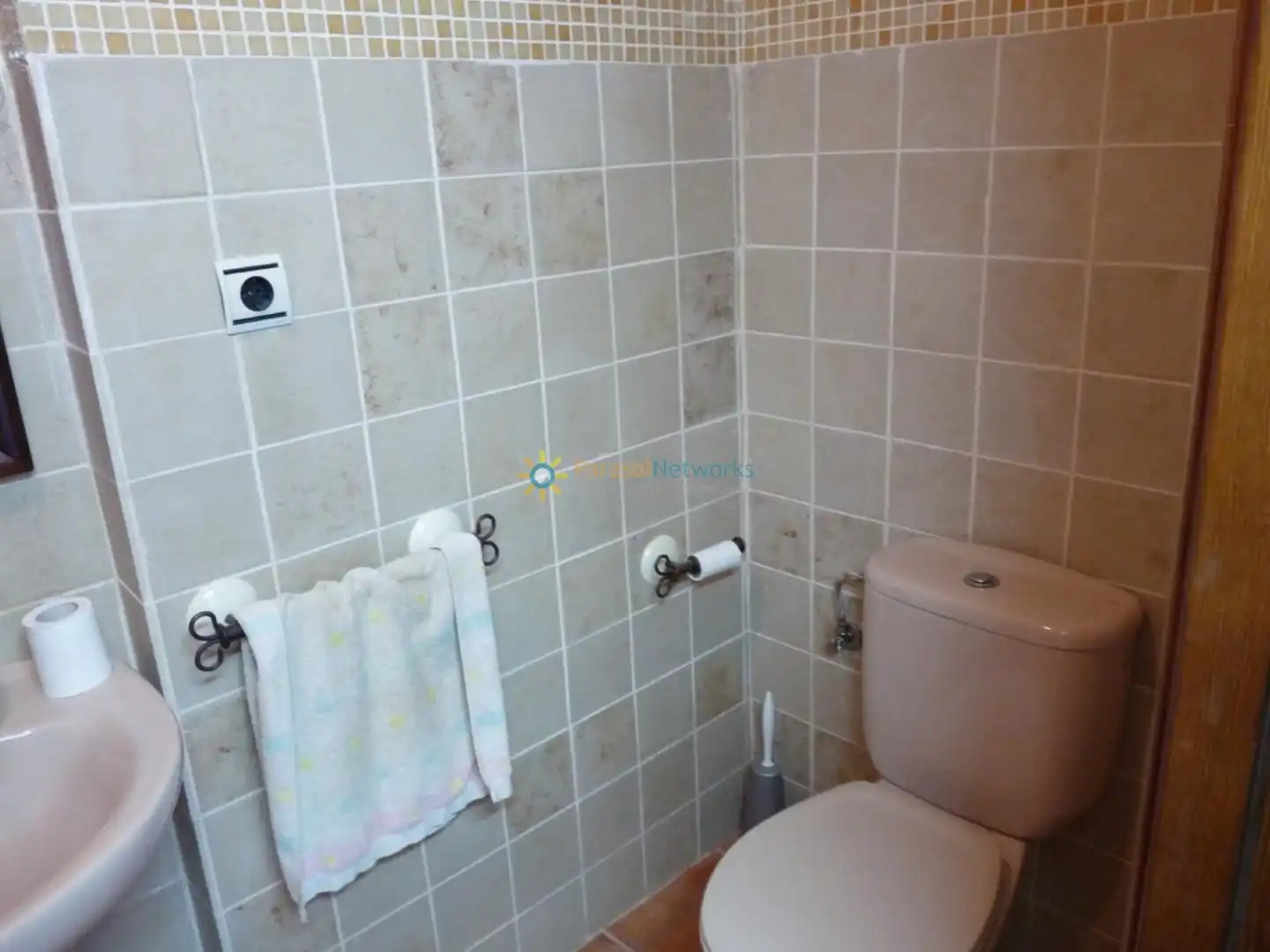 Bathroom of Houses for sale in Oliva  with Heating, Private garden and Terrace