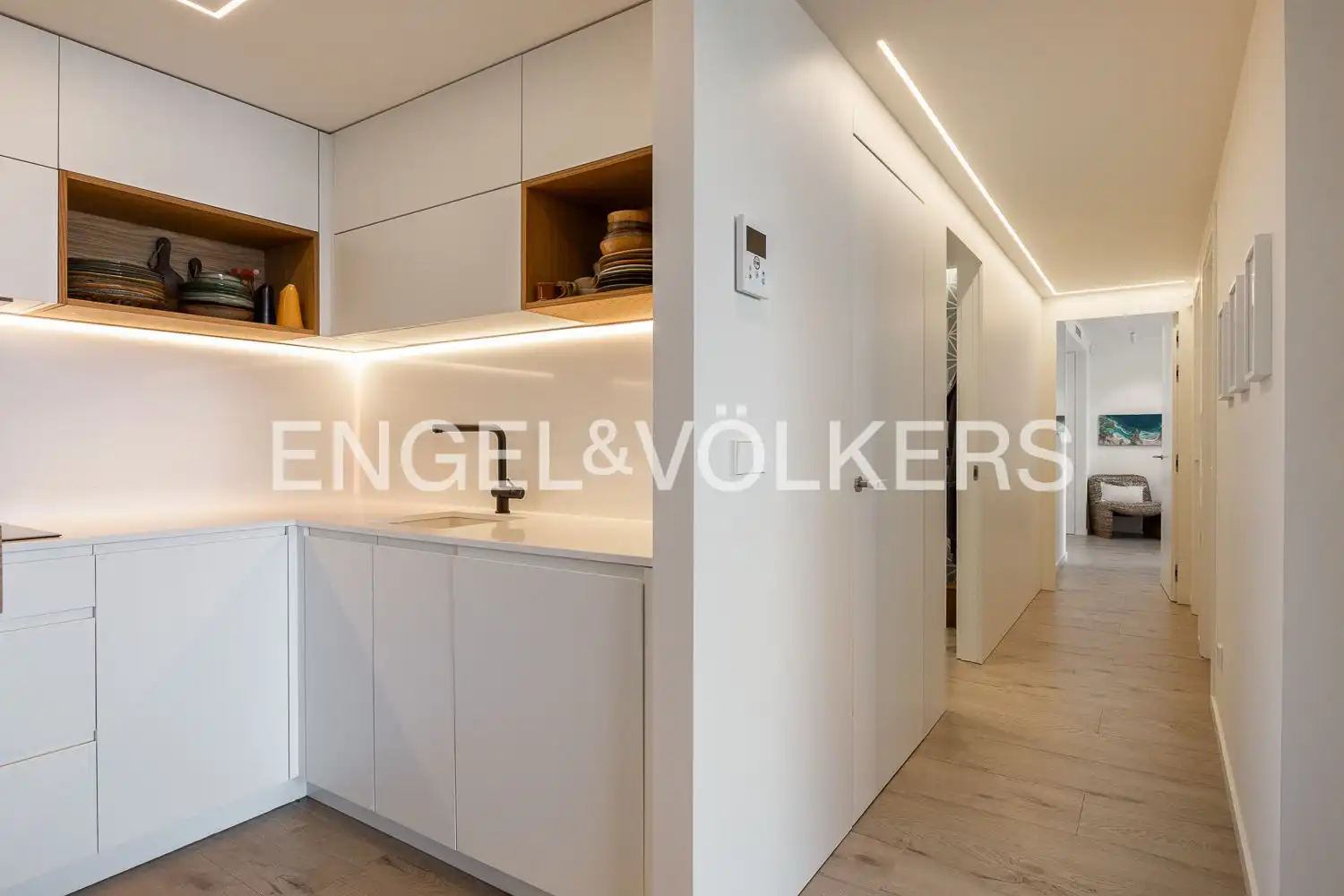 Kitchen of Flat for sale in Pedreguer  with Air Conditioner, Heating and Private garden