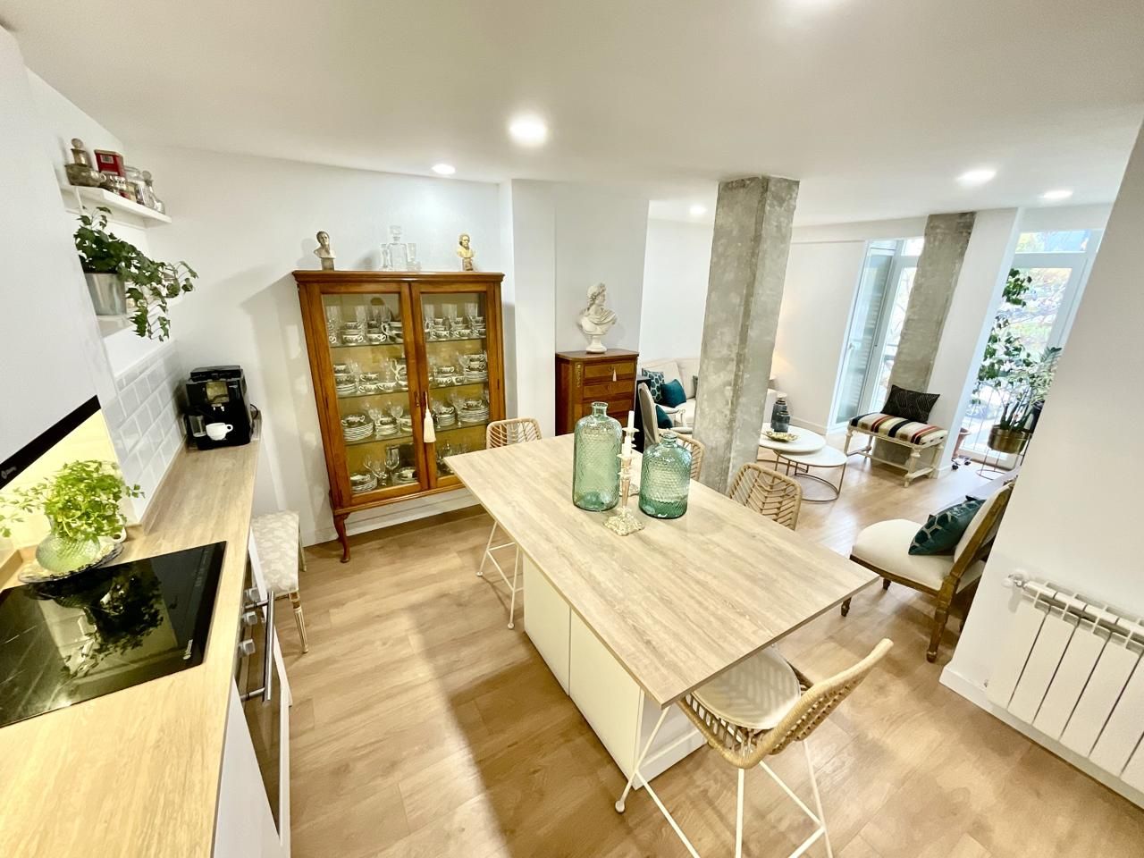 Menjador de Pis en venda en  Madrid Capital amb Calefacció i Balcó