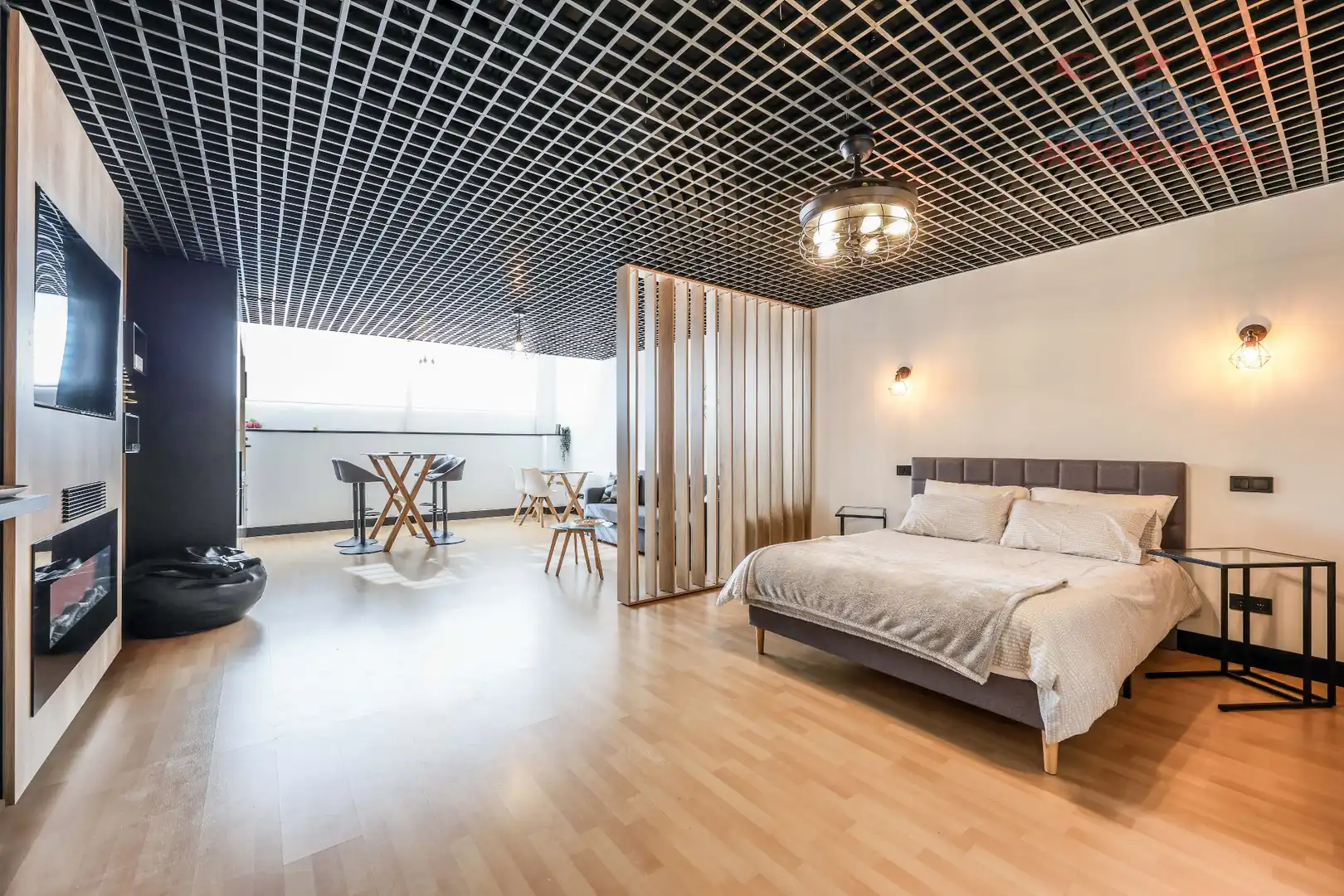 Schlafzimmer von Wohnung zur Miete in Alcobendas mit Klimaanlage, Heizung und Parkett