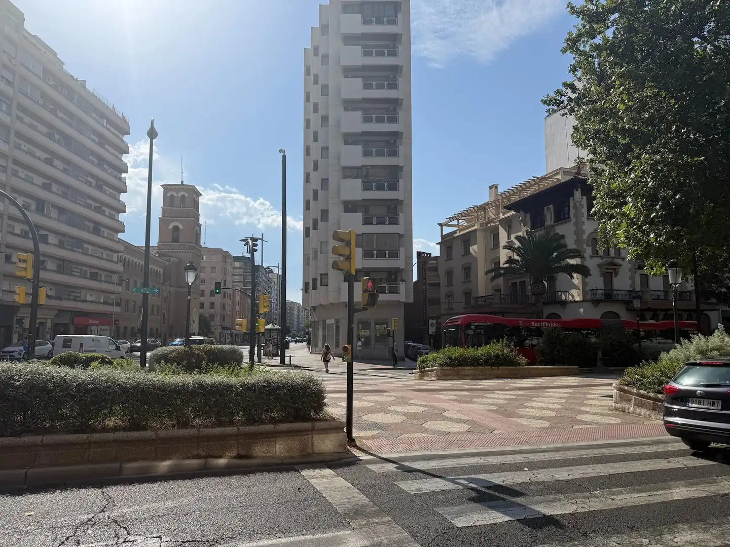 Vista exterior de Piso de alquiler en Zaragoza con Aire acondicionado, Calefacción y Parquet