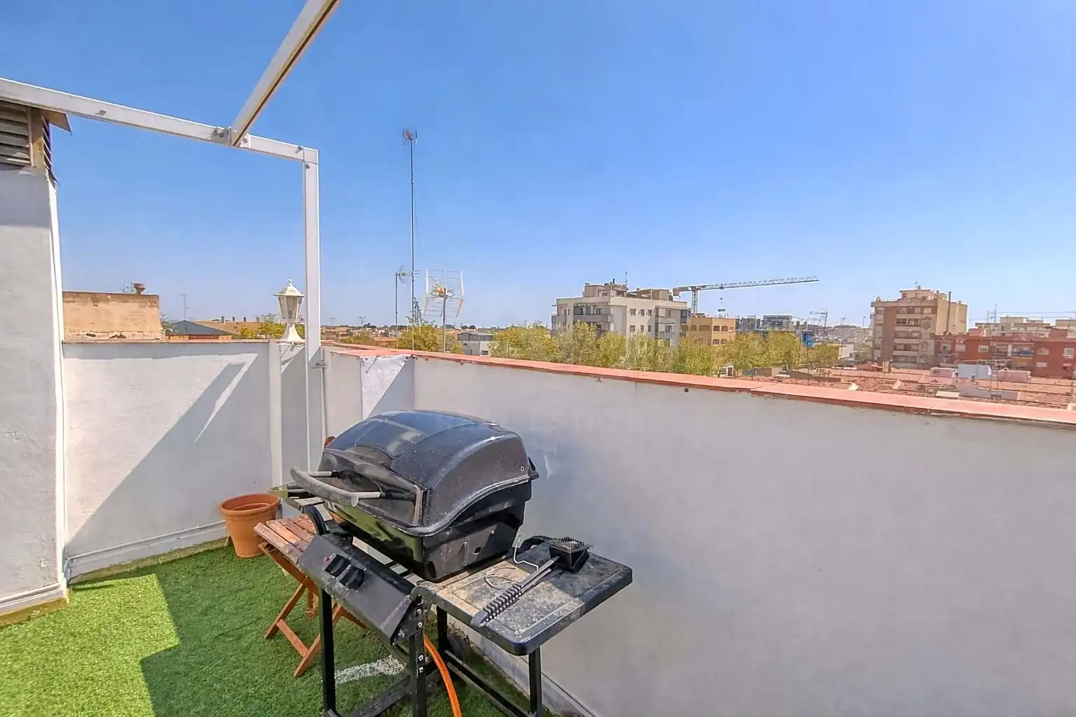 Terrasse von Dachboden zum Verkauf in San Vicente del Raspeig / Sant Vicent del Raspeig mit Klimaanlage, Heizung und Terrasse
