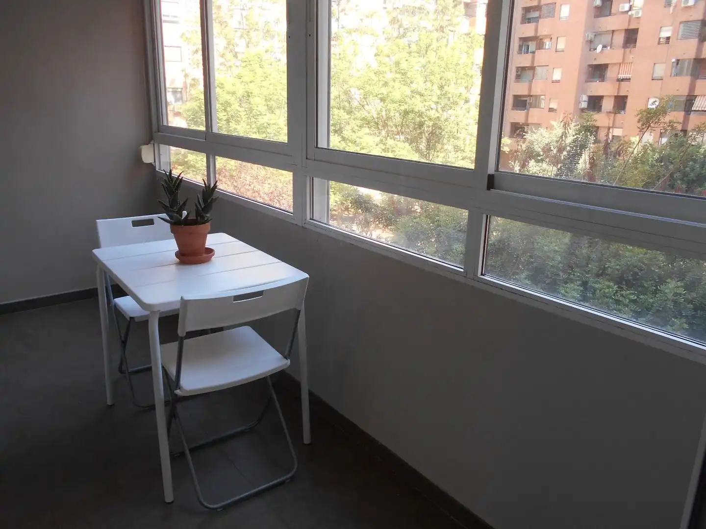 Balcony of Flat for rent in Valencia  with Air Conditioner, Heating and Terrace