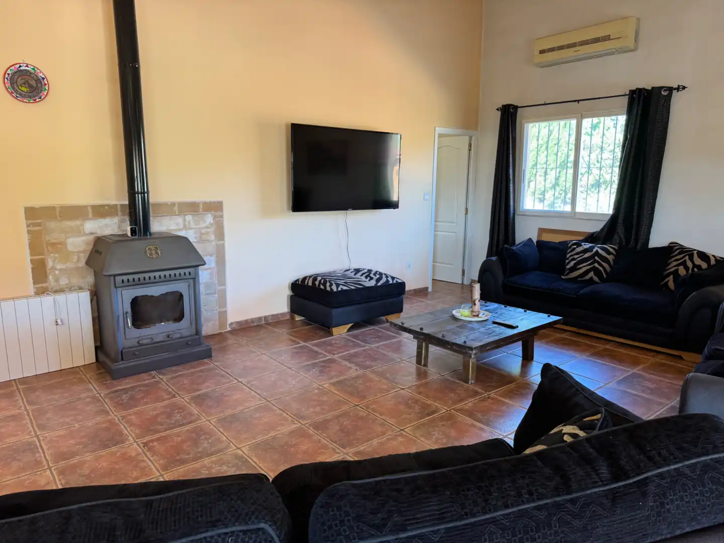Living room of Houses for sale in Caravaca de la Cruz  with Air Conditioner, Private garden and Terrace