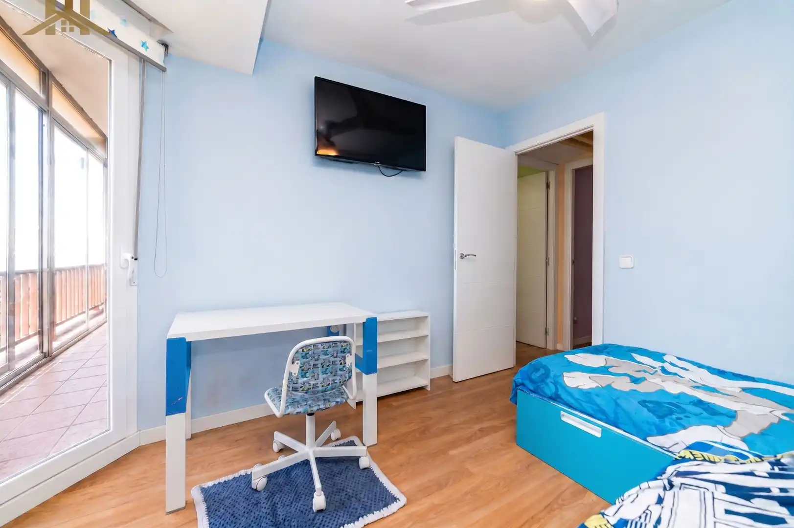 Bedroom of Flat for sale in Alcorcón  with Air Conditioner, Heating and Terrace