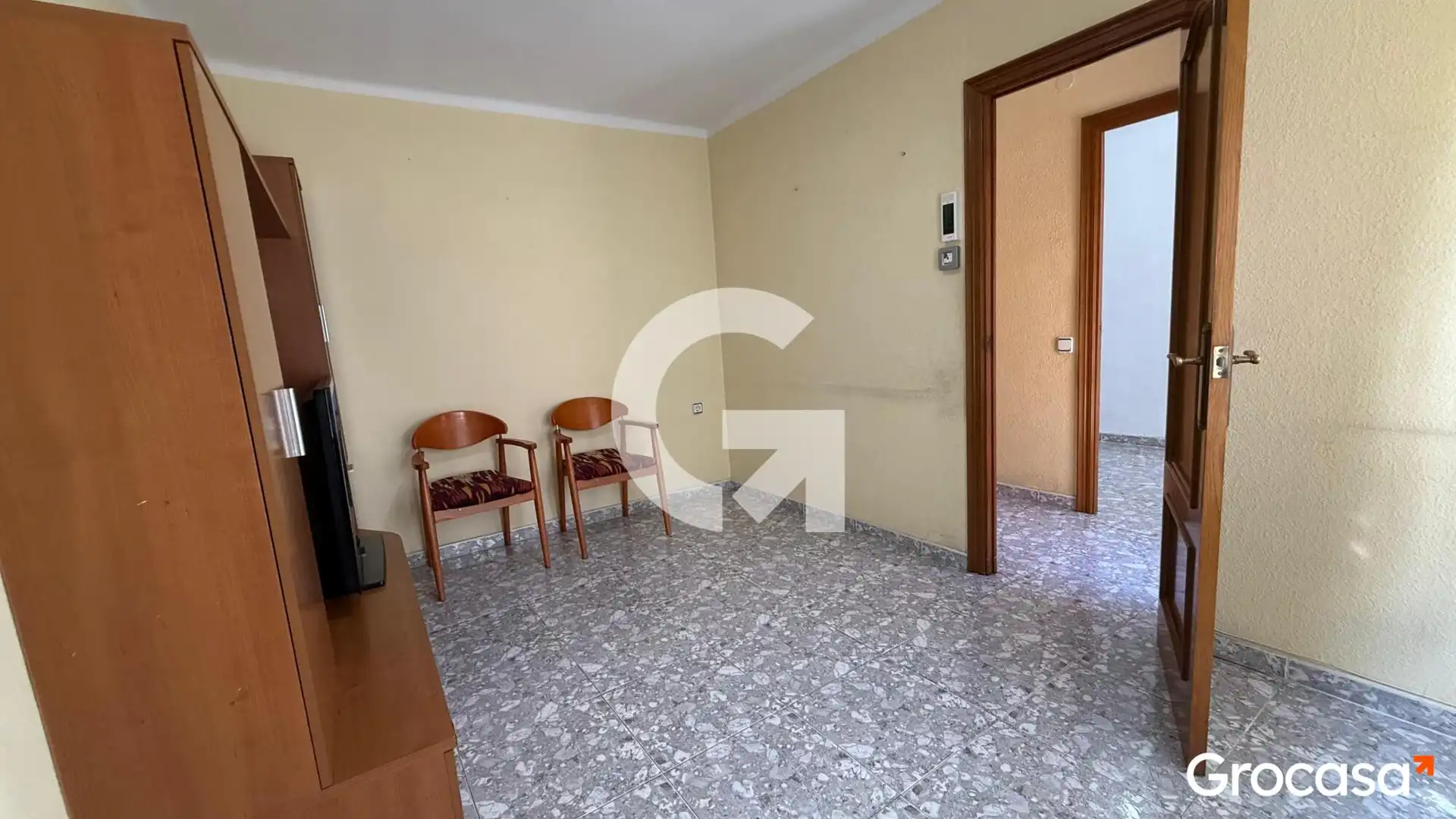 Living room of Flat for sale in Mataró  with Air Conditioner, Terrace and Oven